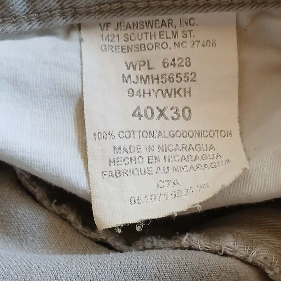 Wrangler Cargo Pants Khaki - Picture 4 of 5